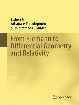 cover image of From Riemann to Differential Geometry and Relativity